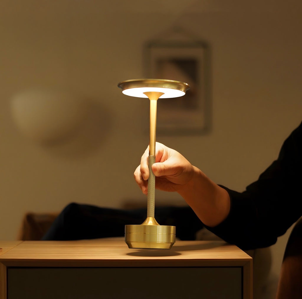 Sladdlös LED Bordslampa med Touch – 3 Ljuslägen – stämningsfull belysning var du vill