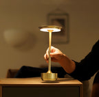 Sladdlös LED Bordslampa med Touch – 3 Ljuslägen – stämningsfull belysning var du vill