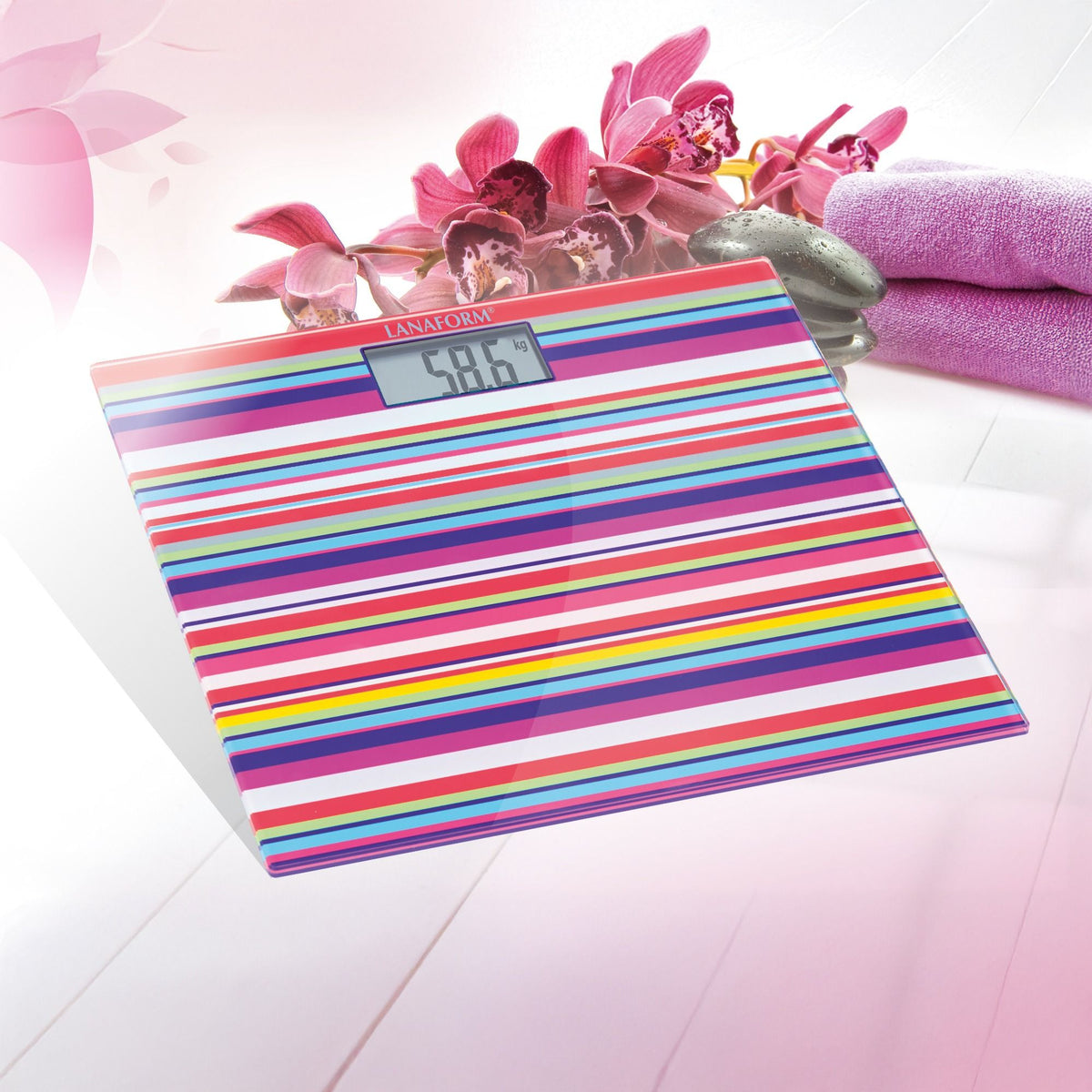 Lanaform Electronic Scale XL – Extra stor digital personvåg med hög maxvikt