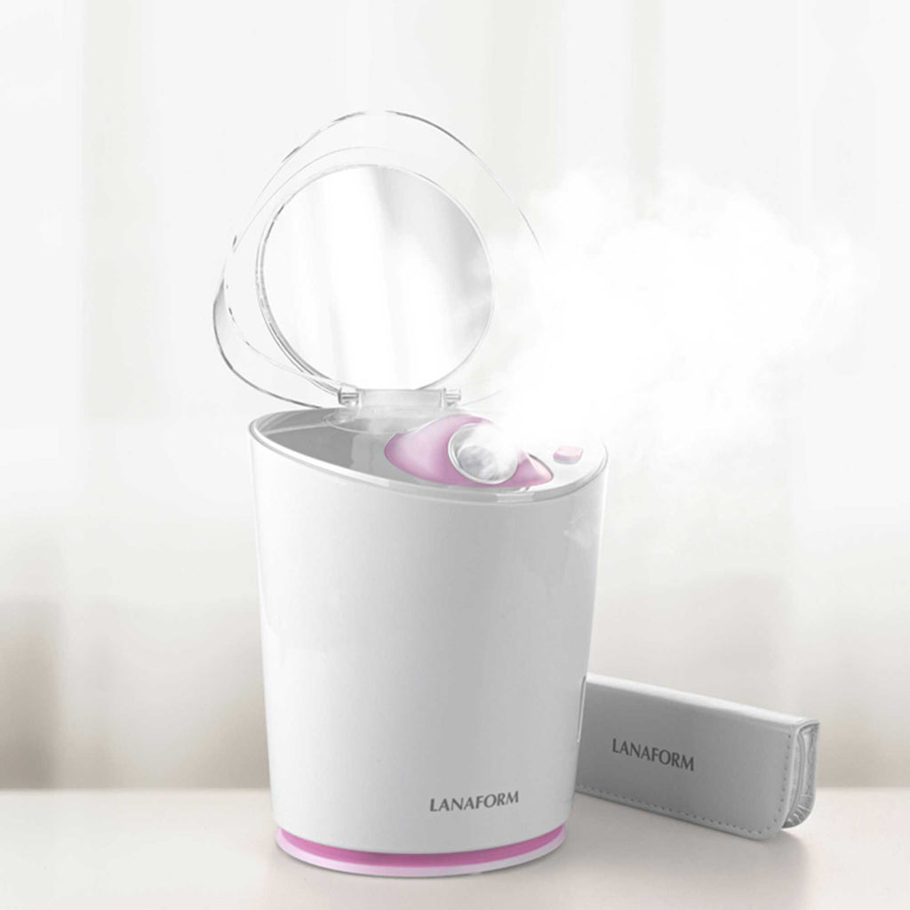 Lanaform Facial Steam – Ansiktsångbad med varm ånga och sval mist för hudvård