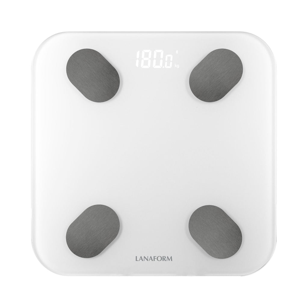 Lanaform PDS-200C – Smart personvåg med app, kroppssammansättning och Bluetooth