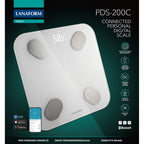 Lanaform PDS-200C – Smart personvåg med app, kroppssammansättning och Bluetooth