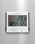 Lanaform Thermo-Hygrometer – Digital termometer och hygrometer för inomhusklimat